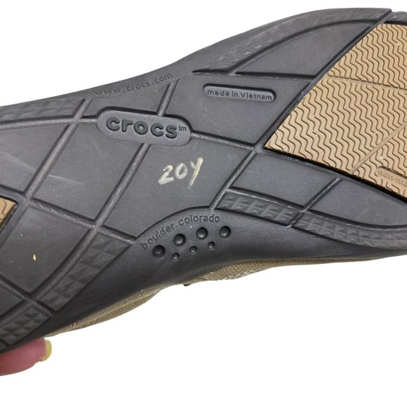 Crocs Walu Slip On Canvas Loafers men's size 12 - Picture 9 of 10